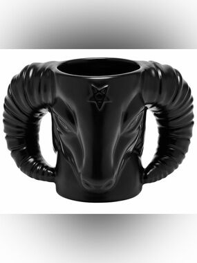 Killstar Mug 12 oz Tall LEVI Ram Horror Haunted Homeware